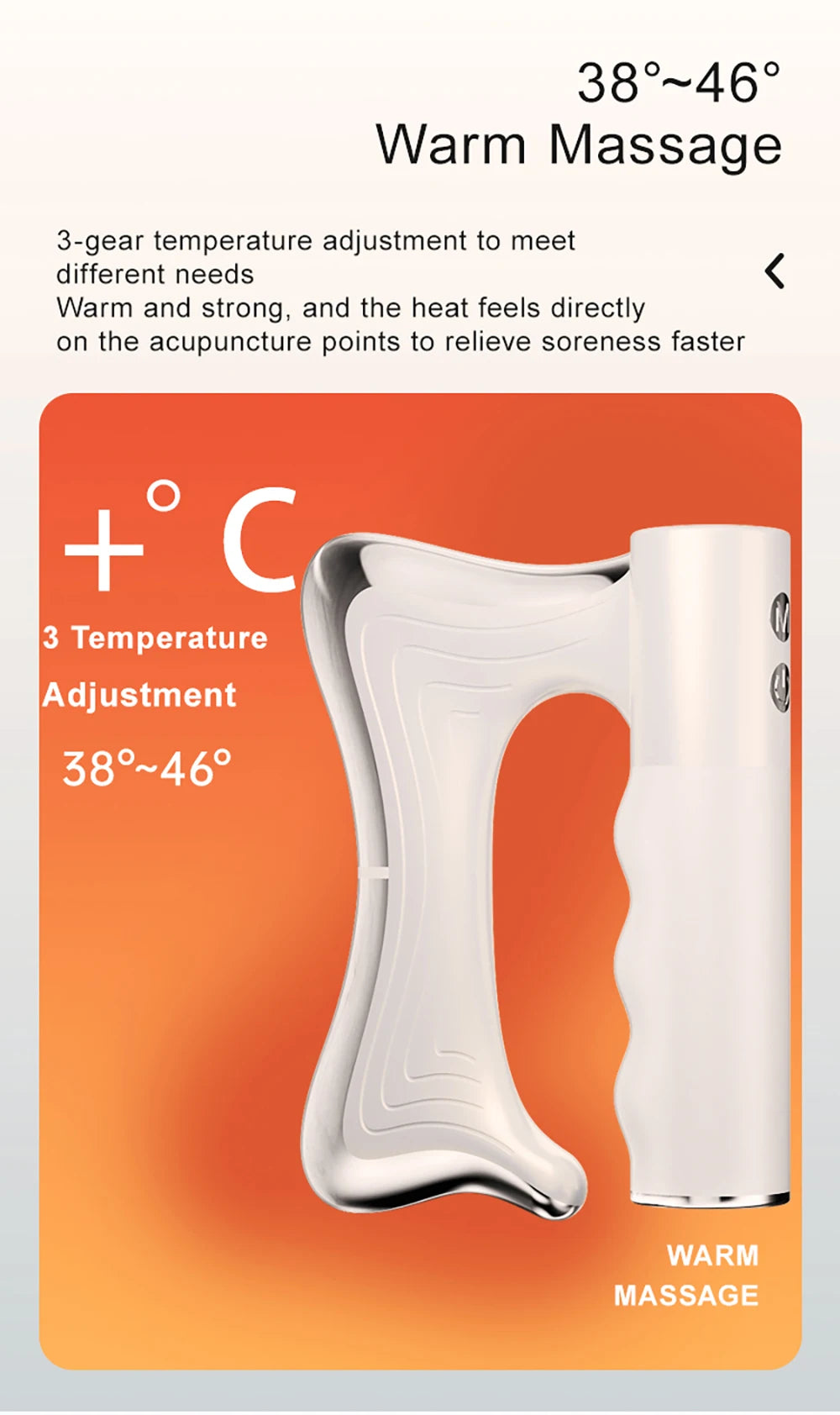 Electric Deep Tissue Massage Blade â€“ Heated Fascia Relaxation Tool